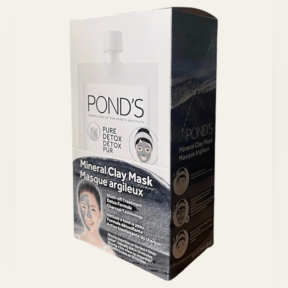 Pond's Pure Detox Mineral Clay Mask - 6pcs x 0.28oz/8g - Picture 2 of 7